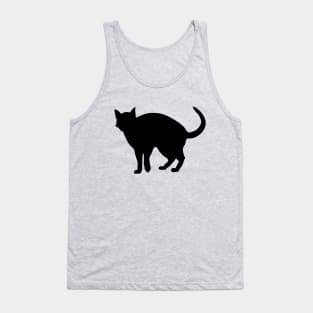 black cat Tank Top